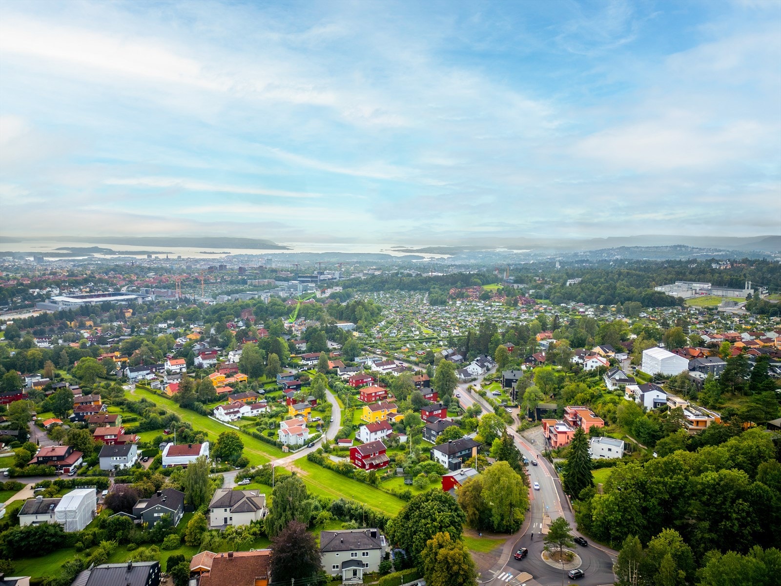 Boligen har en attraktiv beliggenhet på populære Nordberg. Galleribilde
