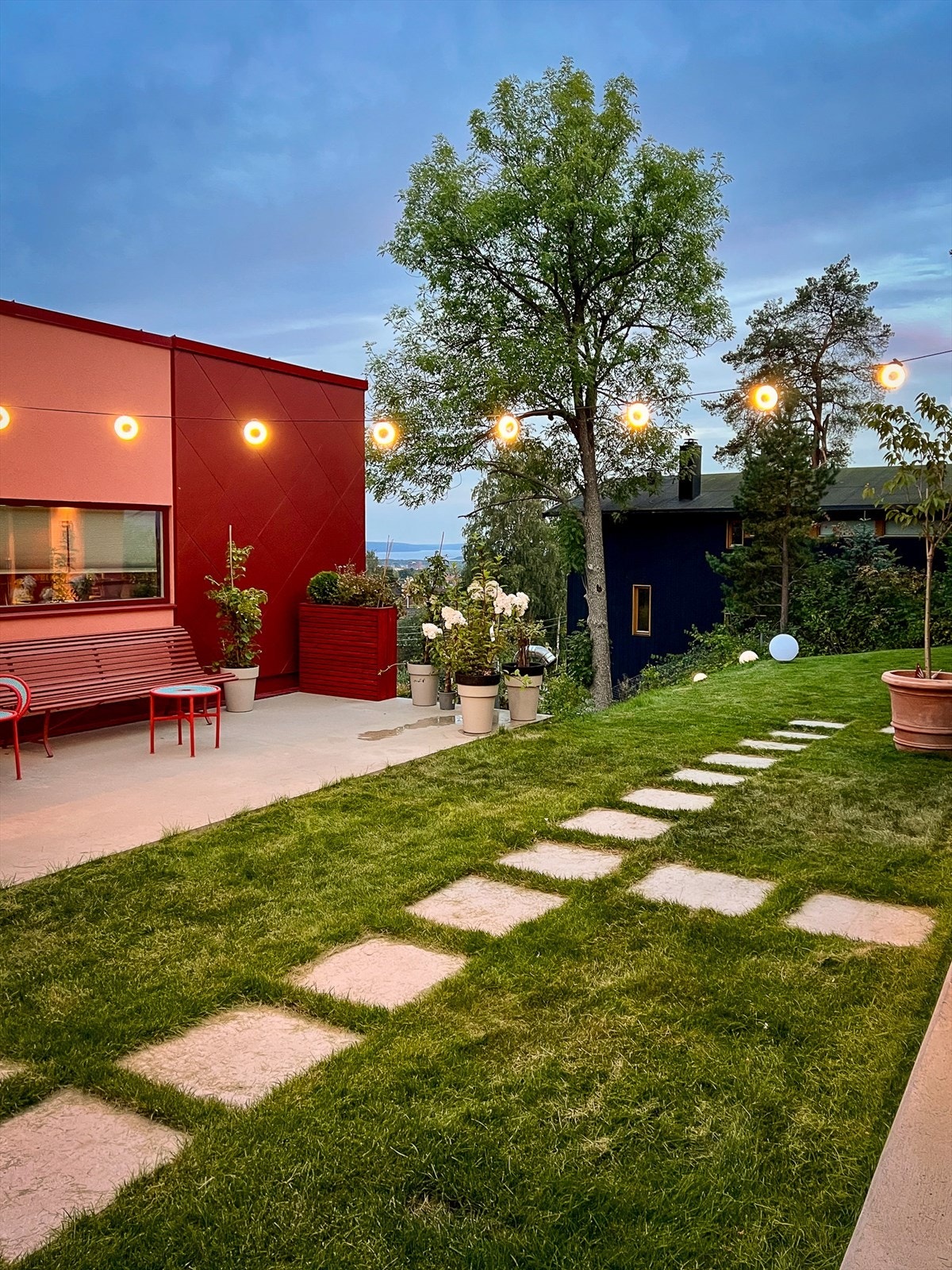 En del av fellesarealet. Galleribilde