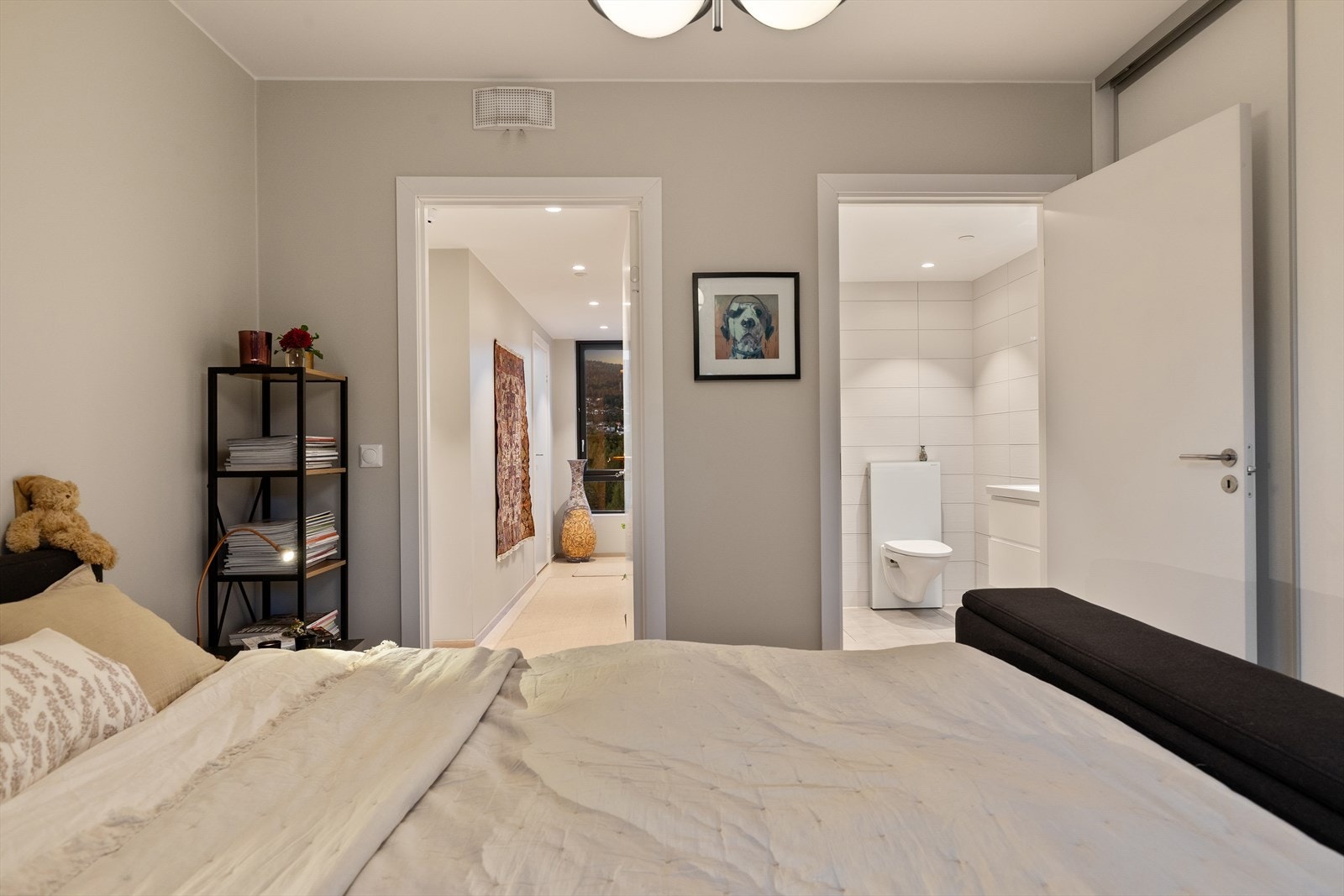 Her får du hotellfølelsen med direkte adkomst til eget bad Galleribilde