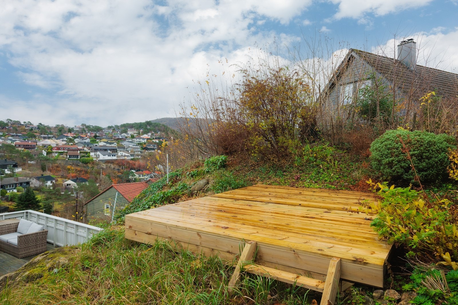 Drivhusplattingen er klar. Galleribilde