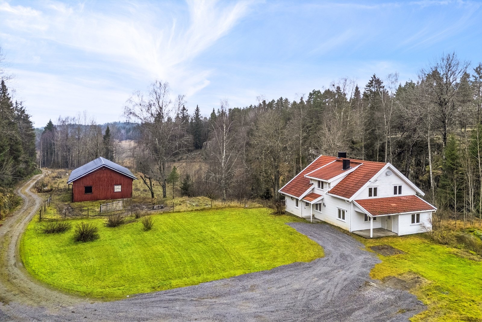 Velkommen til Lunde Søndre presentert av Tegneby og Grønnerød Landbruksmegling Galleribilde