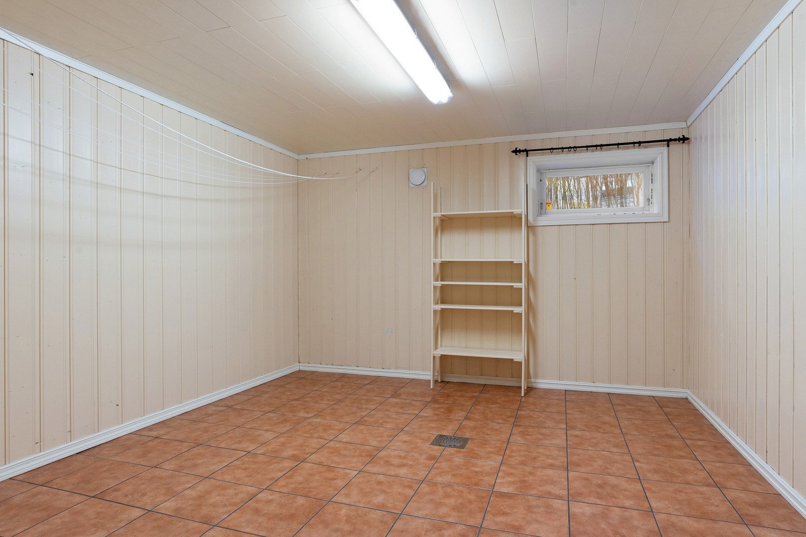 Disponibelt rom i kjelleren. Galleribilde