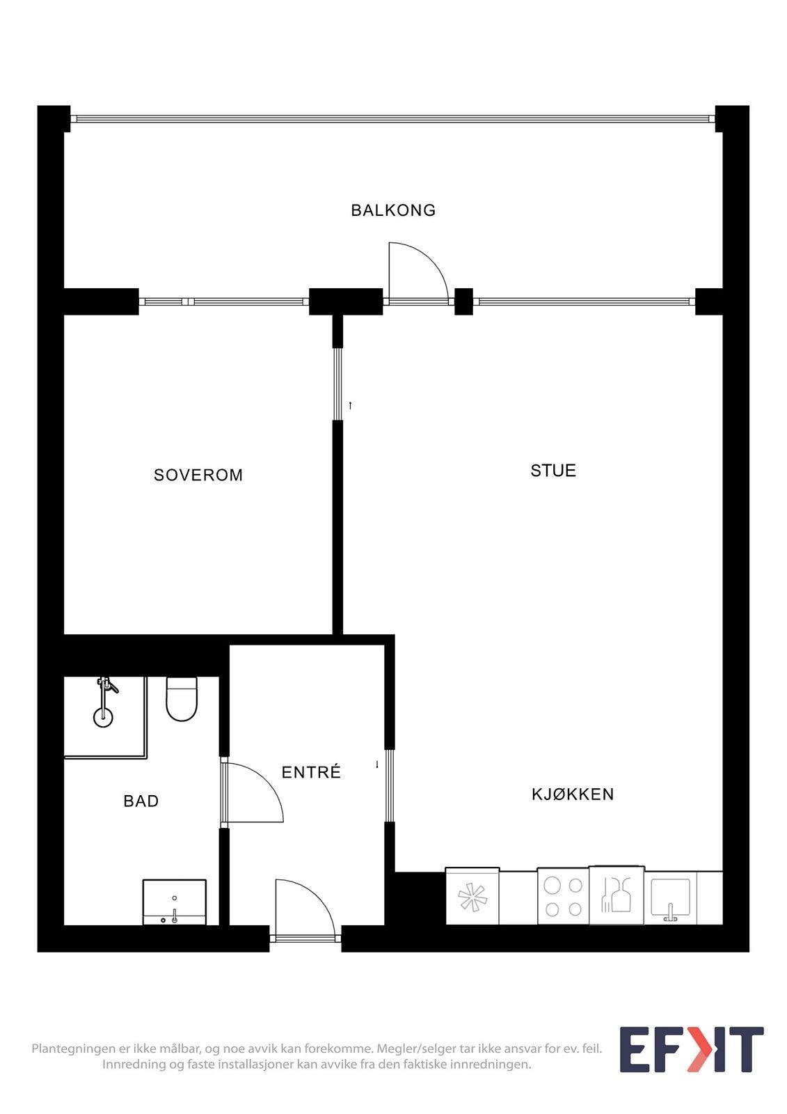 Plantegning. Galleribilde