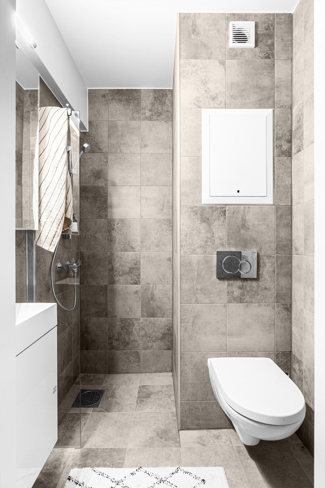 Badet er utstyrt med XXXX. Galleribilde