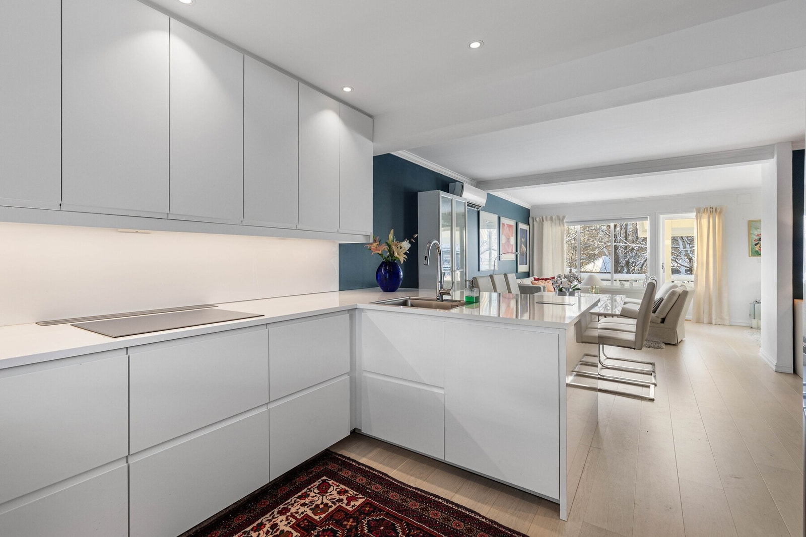 Innredningen er levert av IKEA og ble installert i 2020. Galleribilde