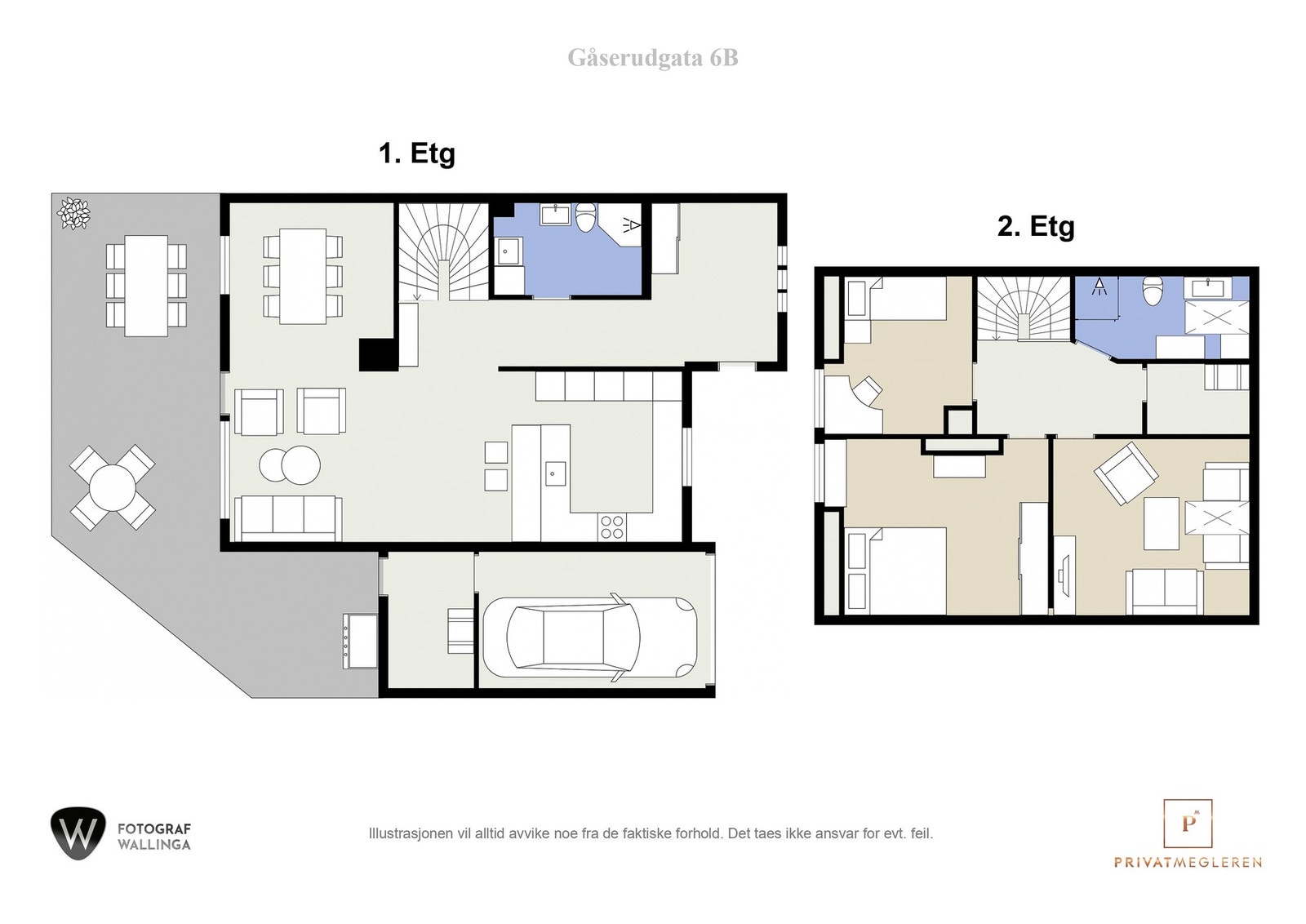 Plantegning. Galleribilde