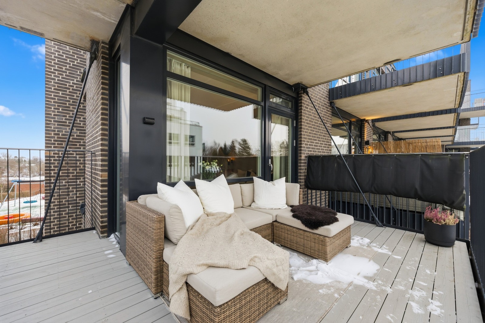 Gode solforhold samt utsikt. Galleribilde