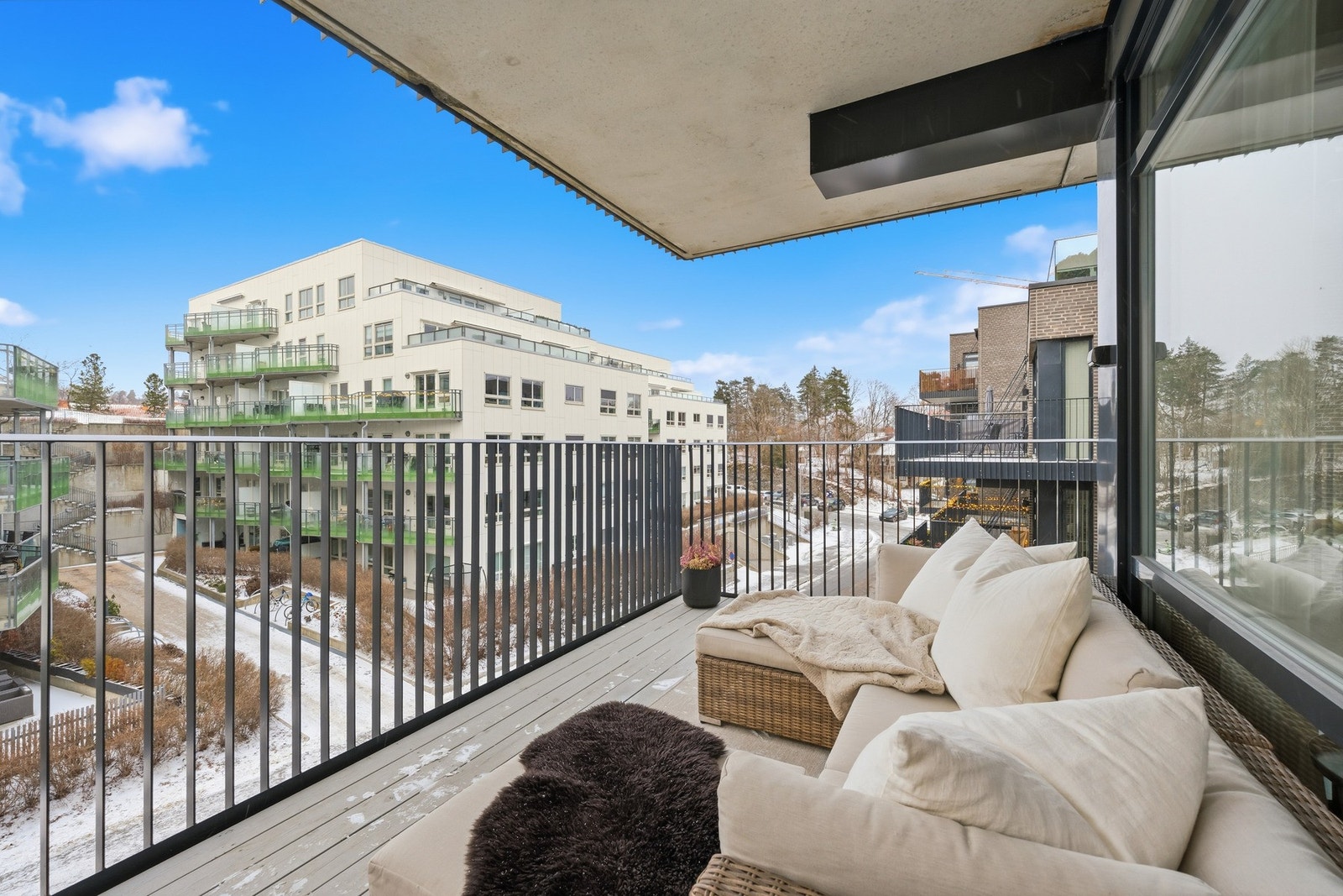 Dette er en moderne og lekker 2-roms hjørnetleilighet Galleribilde