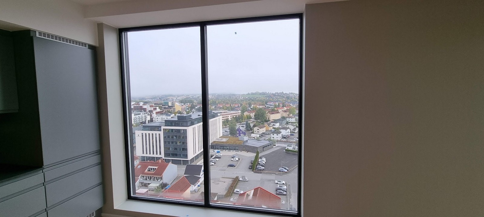 Det er ingen tvil om at man får en av byens beste utsikter fra de nye Tårhusene i Meierikvartalet Galleribilde