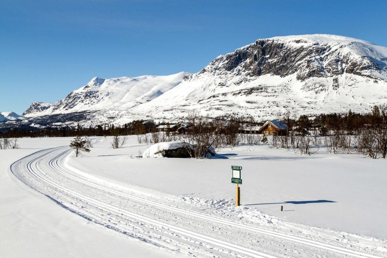 Det er mange langrennsmuligheter på Lykkja for alle og enhver! Galleribilde