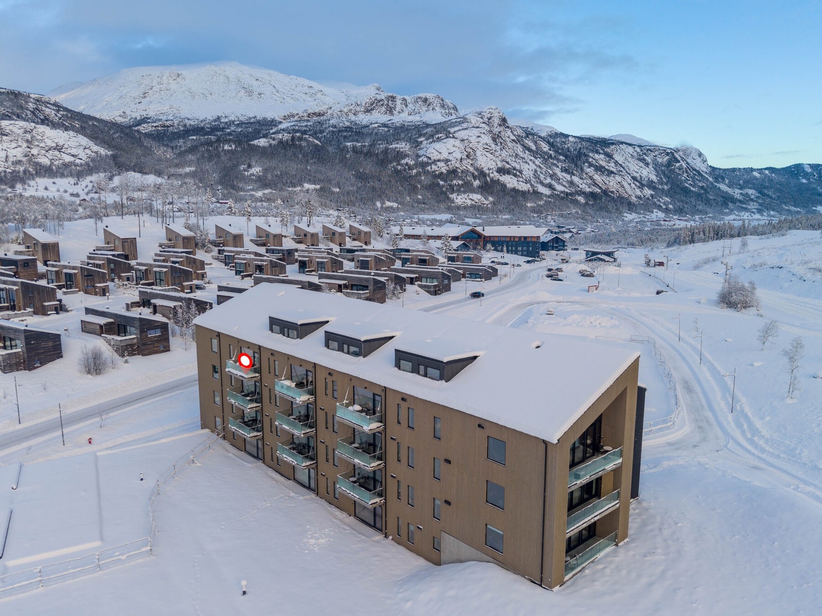 Leiligheten har en glimrende beliggenehet i Totteskogen med de fleste fasiliteter rett utenfor døren. Galleribilde