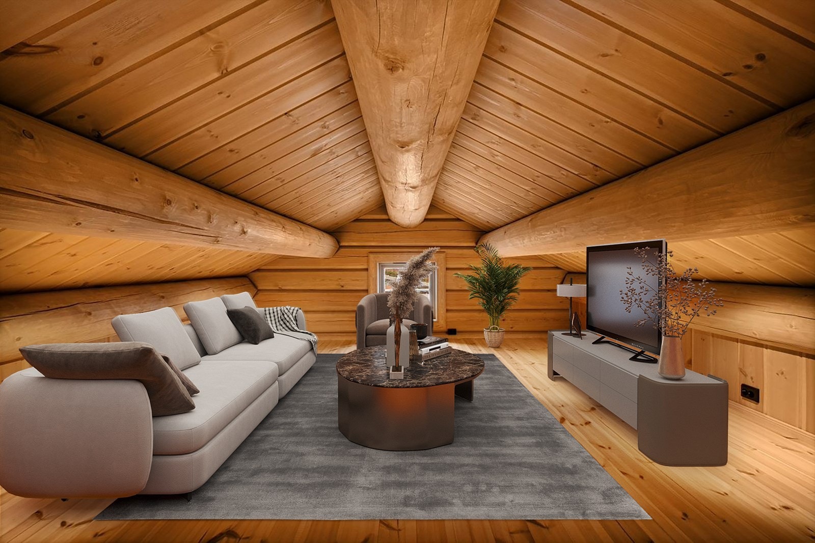 VR illustrert bilde. Galleribilde