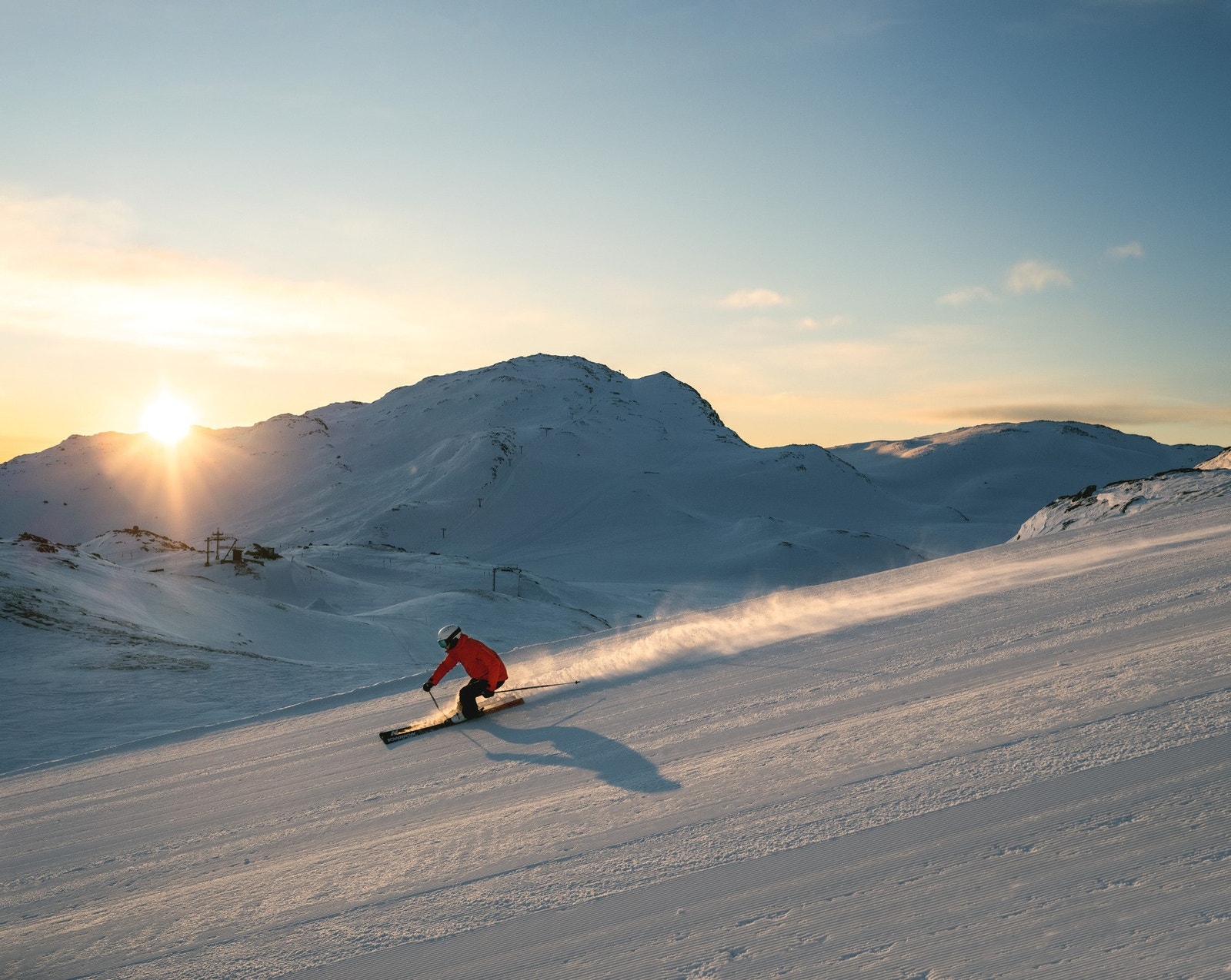 Skibygdas stolthet, Hemsedal skisenter, ligger kun en kort kjøretur fra Strupa. Foto SkiStar Hemsedal Galleribilde