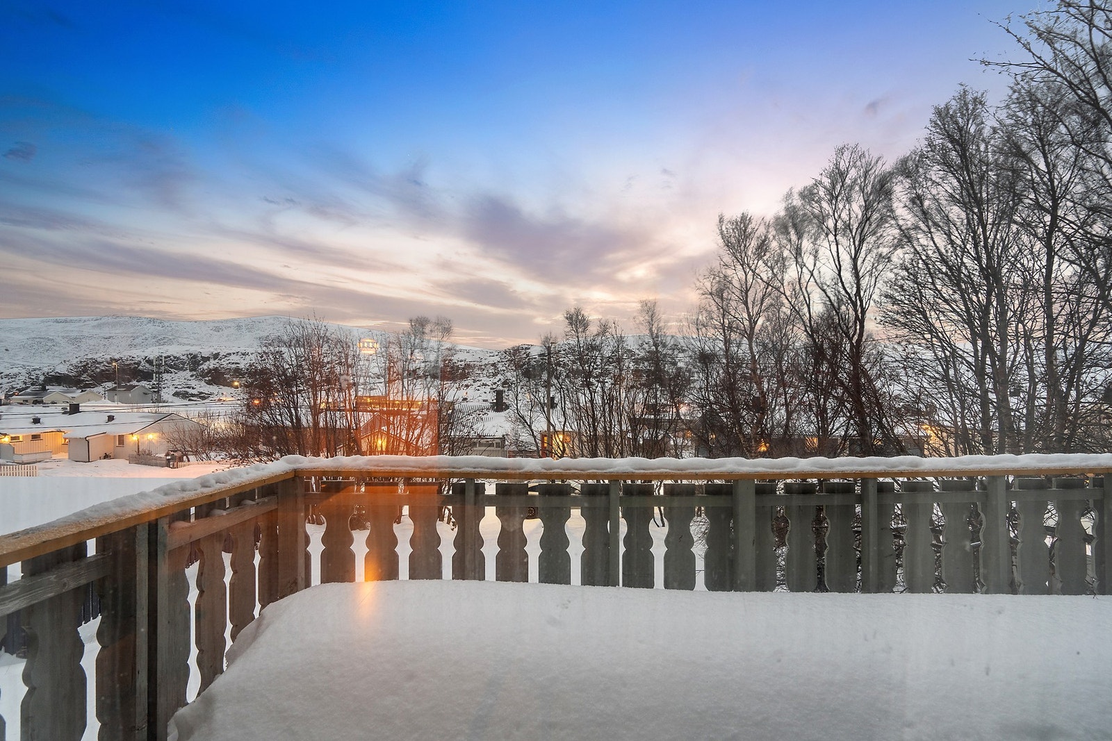 Utsikt fra stuen Galleribilde