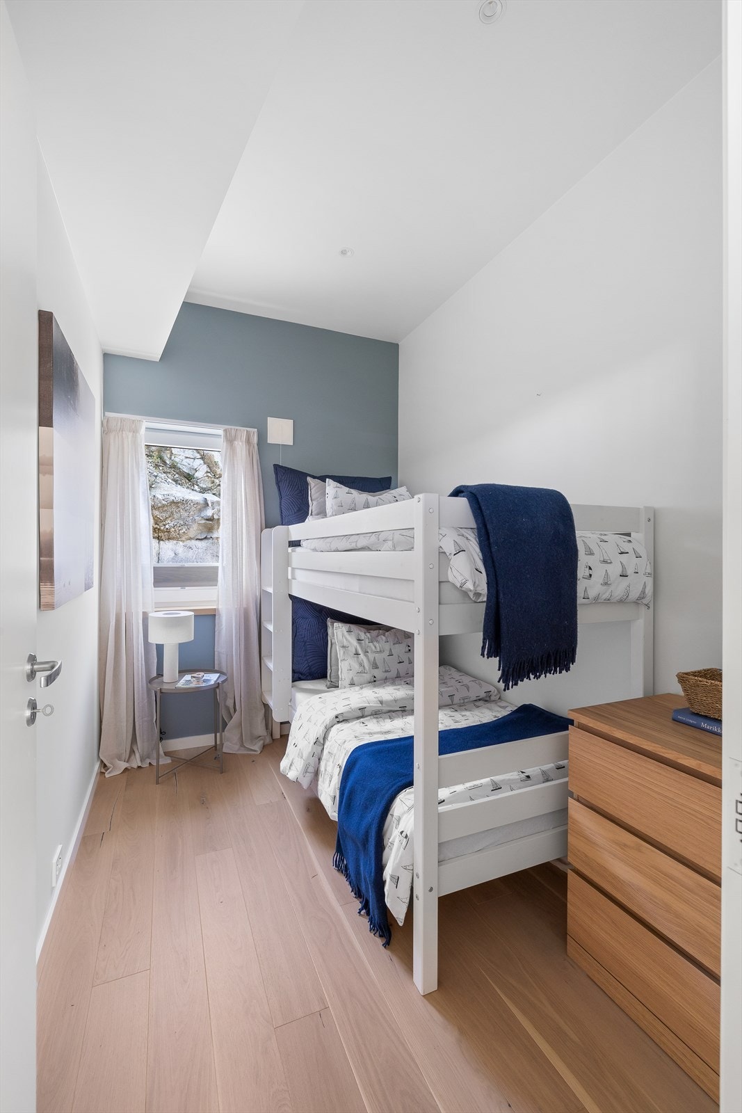Det fjerde soverommet er ideelt for barn eller gjester, med plass til køyesenger. Galleribilde
