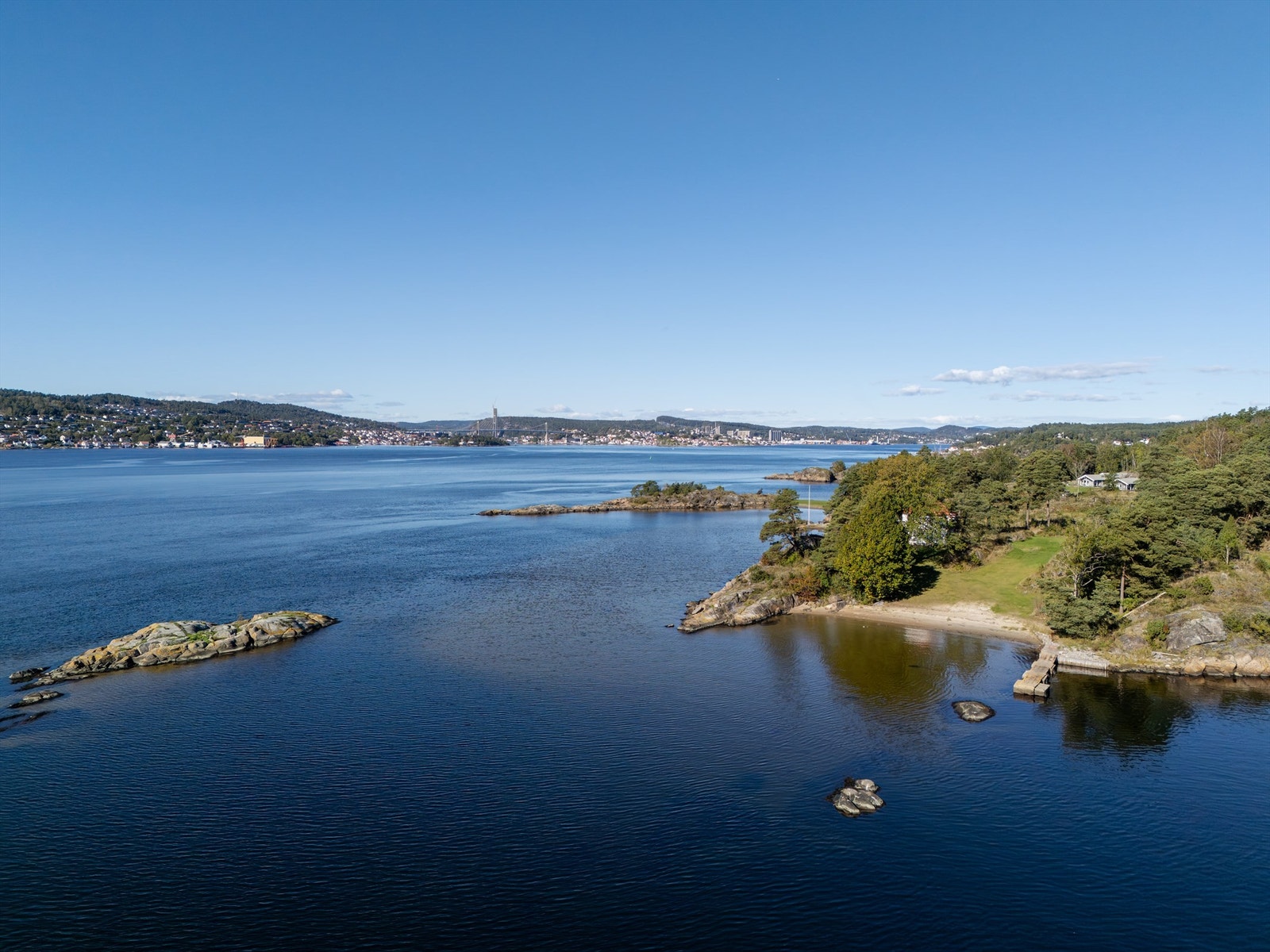 Den sentrale beliggenheten gir enkel tilgang til hele Langesundsfjorden. Galleribilde