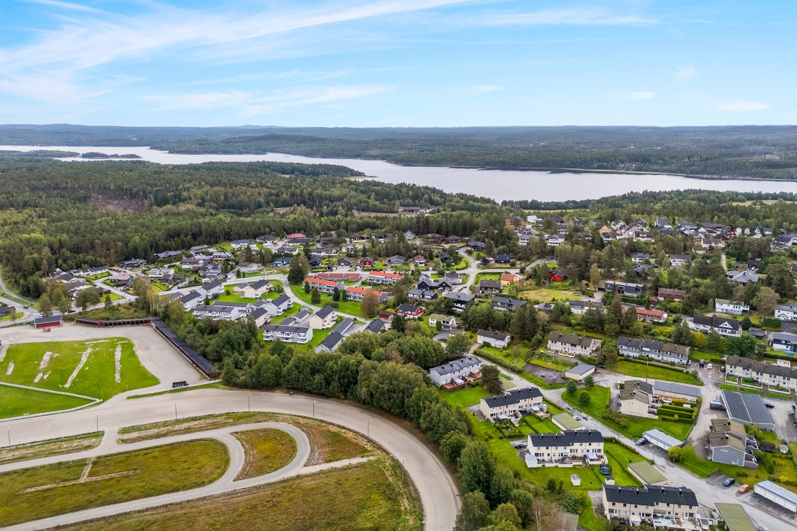 Fint rolig barnevennlig område Galleribilde