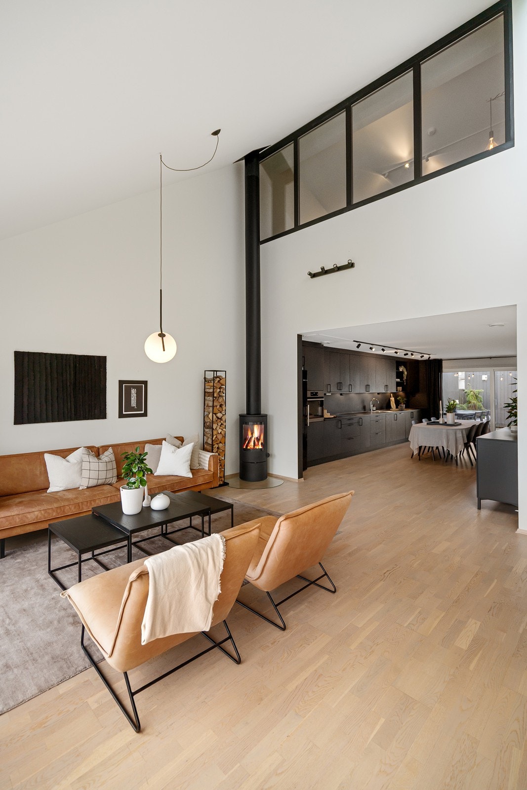 Vedovn gir lun stemning på kjølige dager. Galleribilde