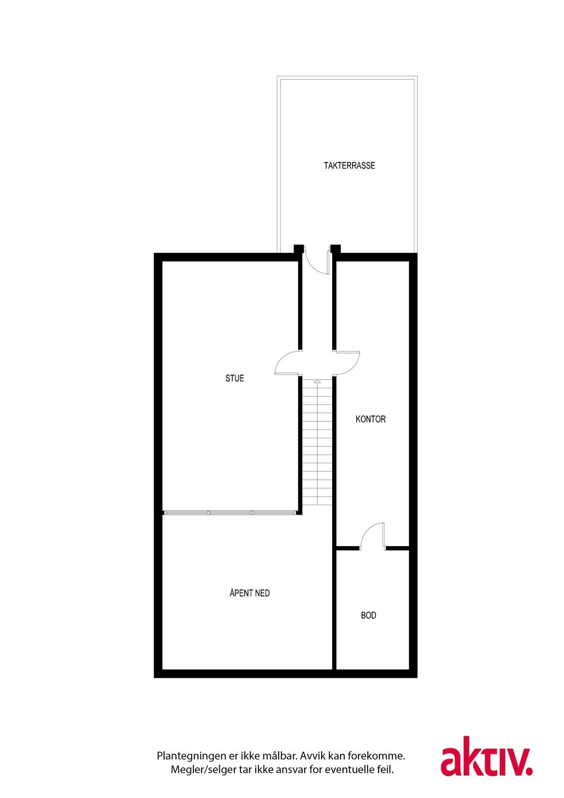 Plantegning 2.etasje Galleribilde