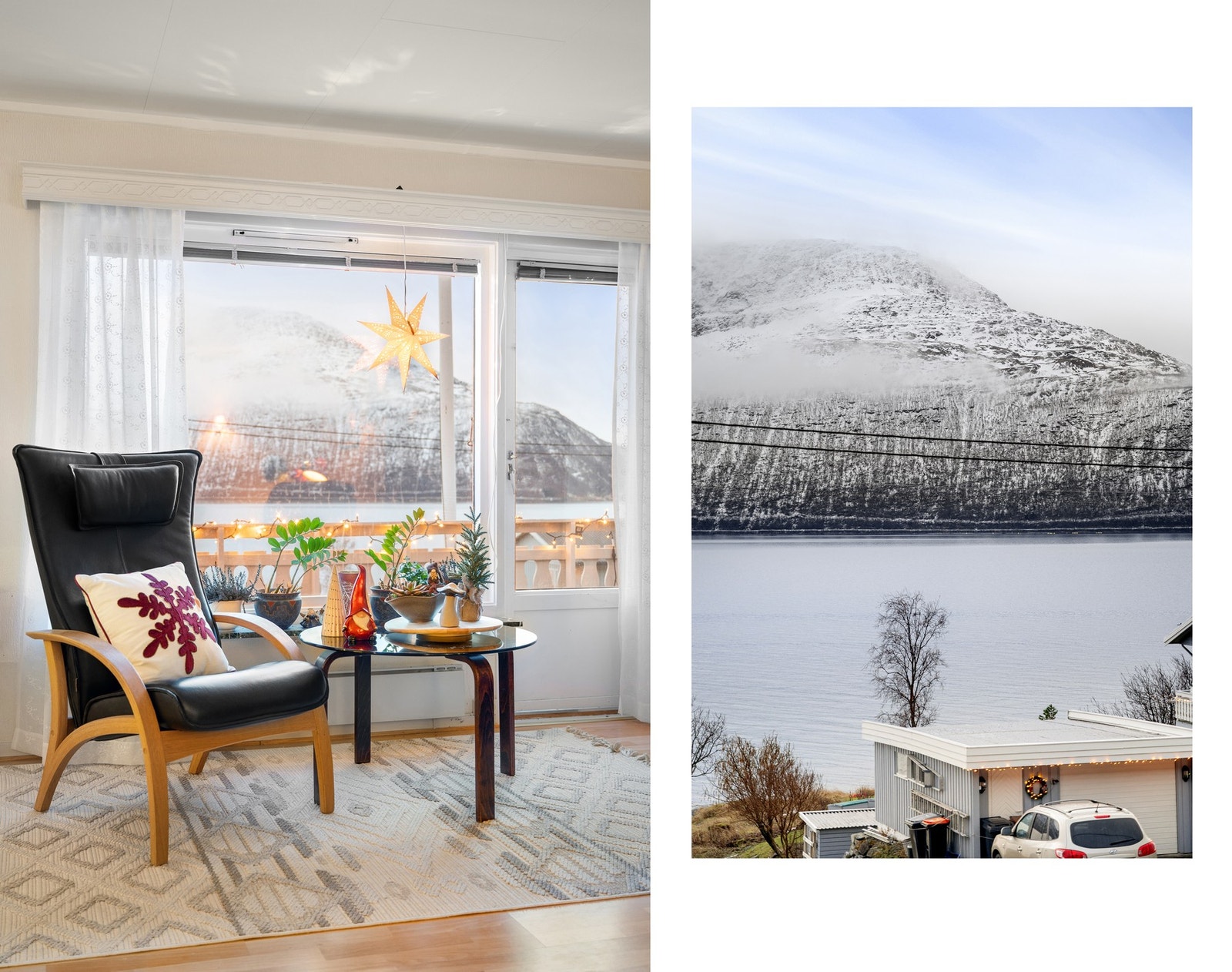 Fantastisk havutsikt fra stua! Galleribilde