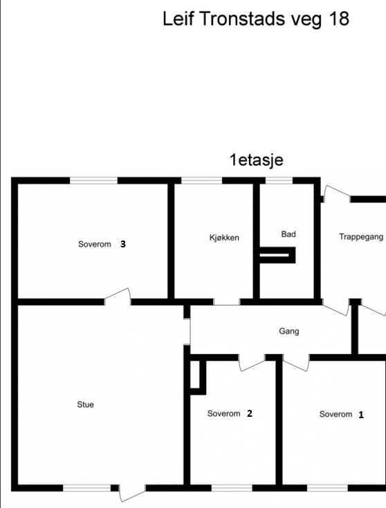 Romfordeling Galleribilde