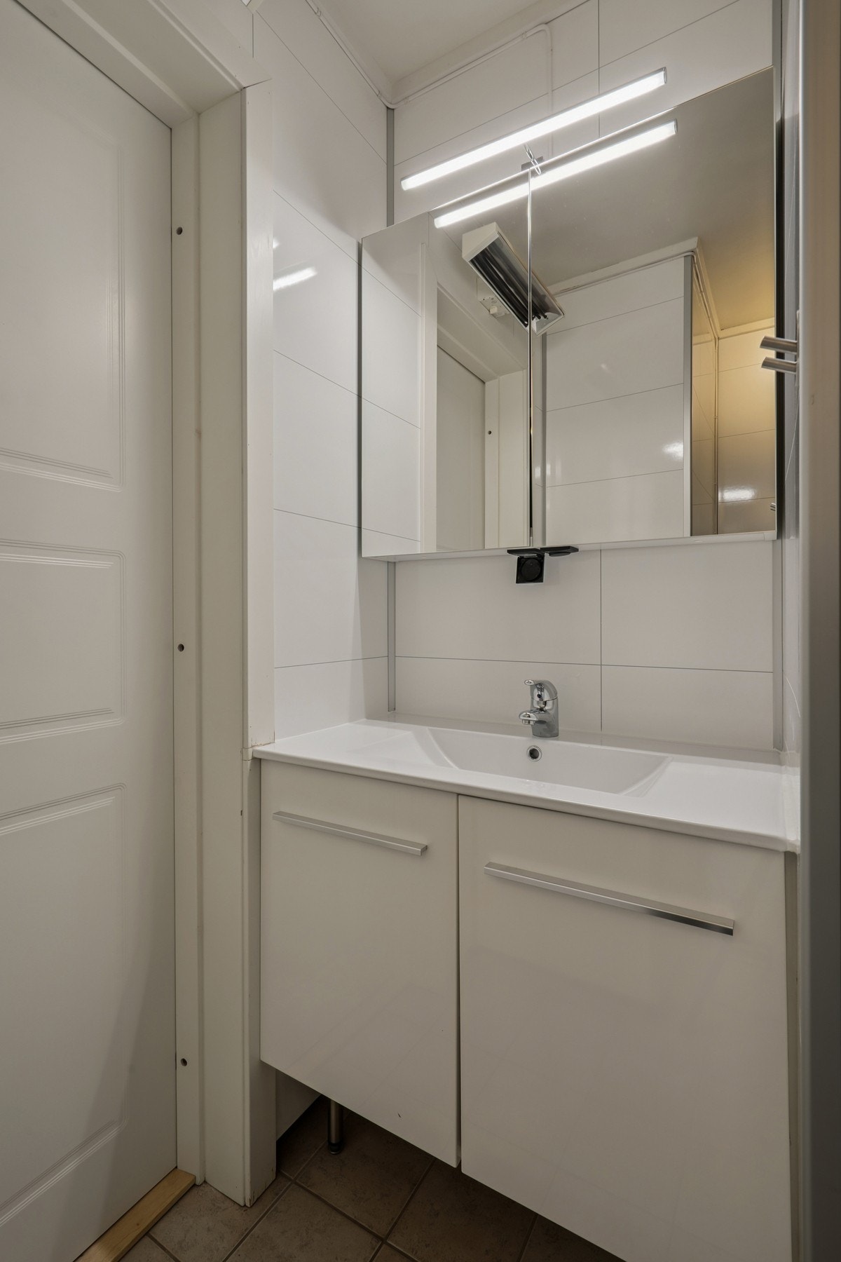 Det er også opplegg for vaskemaskin. Galleribilde