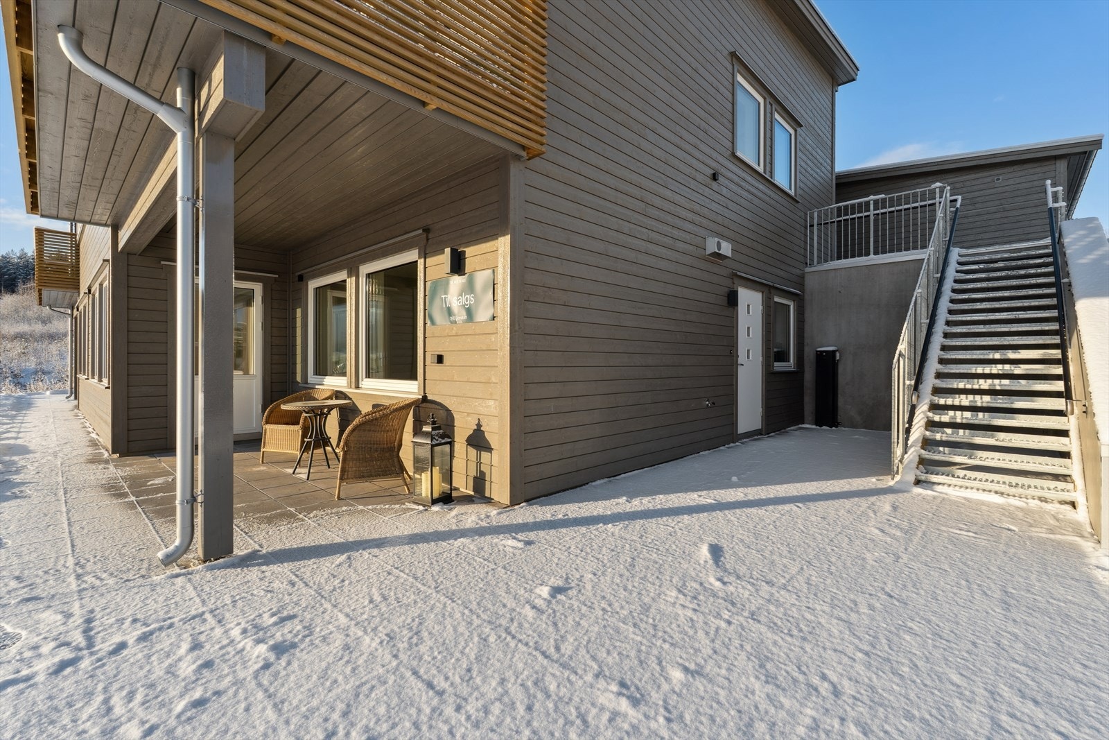 Hyggelig inngangsparti. Galleribilde