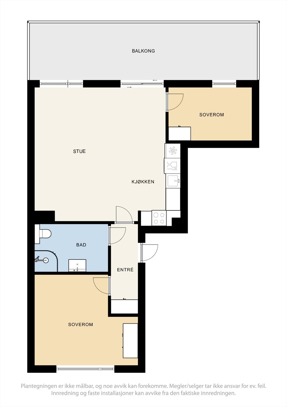 Plantegning. Galleribilde