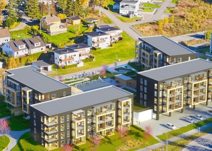 Flott beliggenhet i et nytt og moderne bomiljø på Knapstad Galleribilde