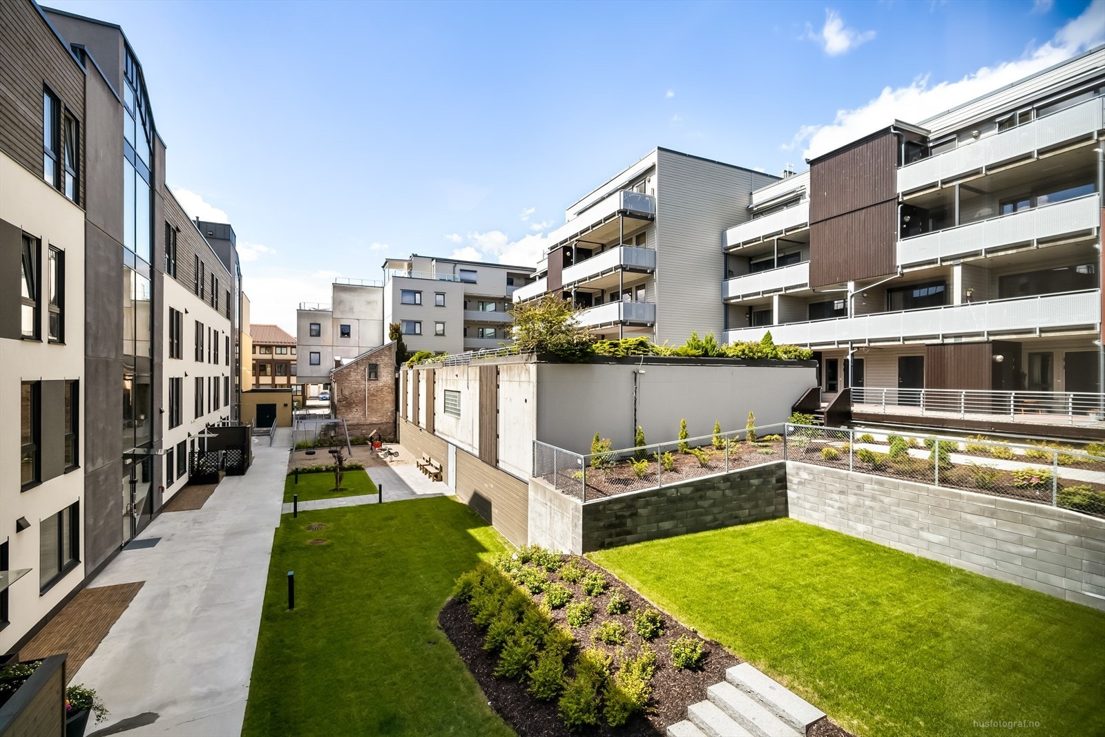 Borettslaget har flotte opparbeidede fellesarealer Galleribilde