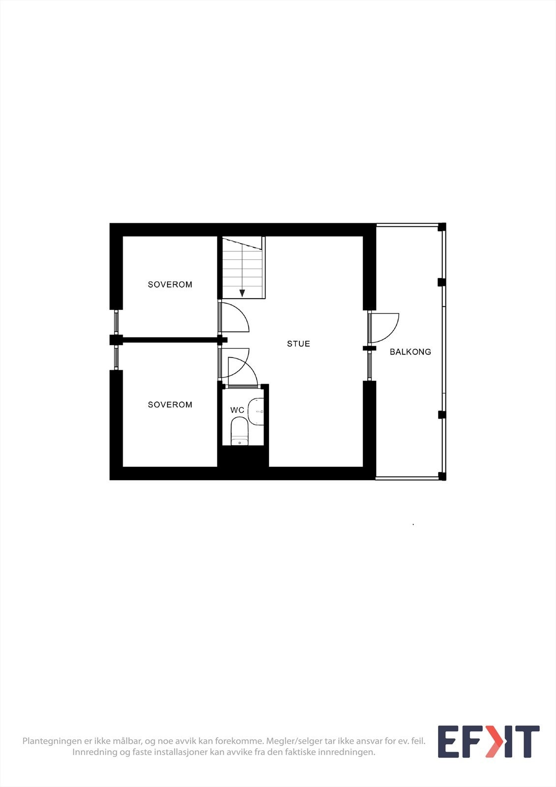Plantegning 2. etasje Galleribilde