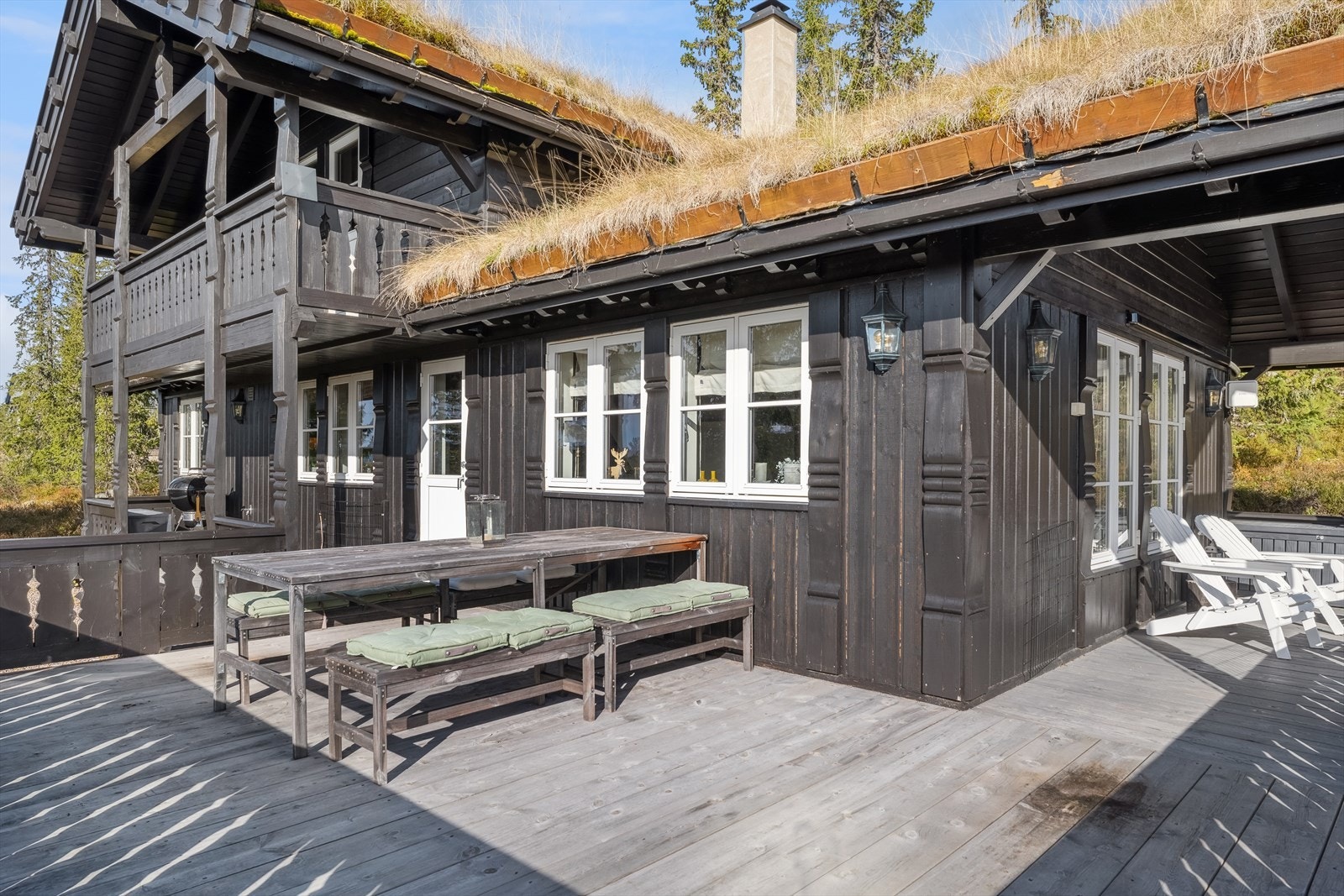 Stor uteplass mot sørvest Galleribilde