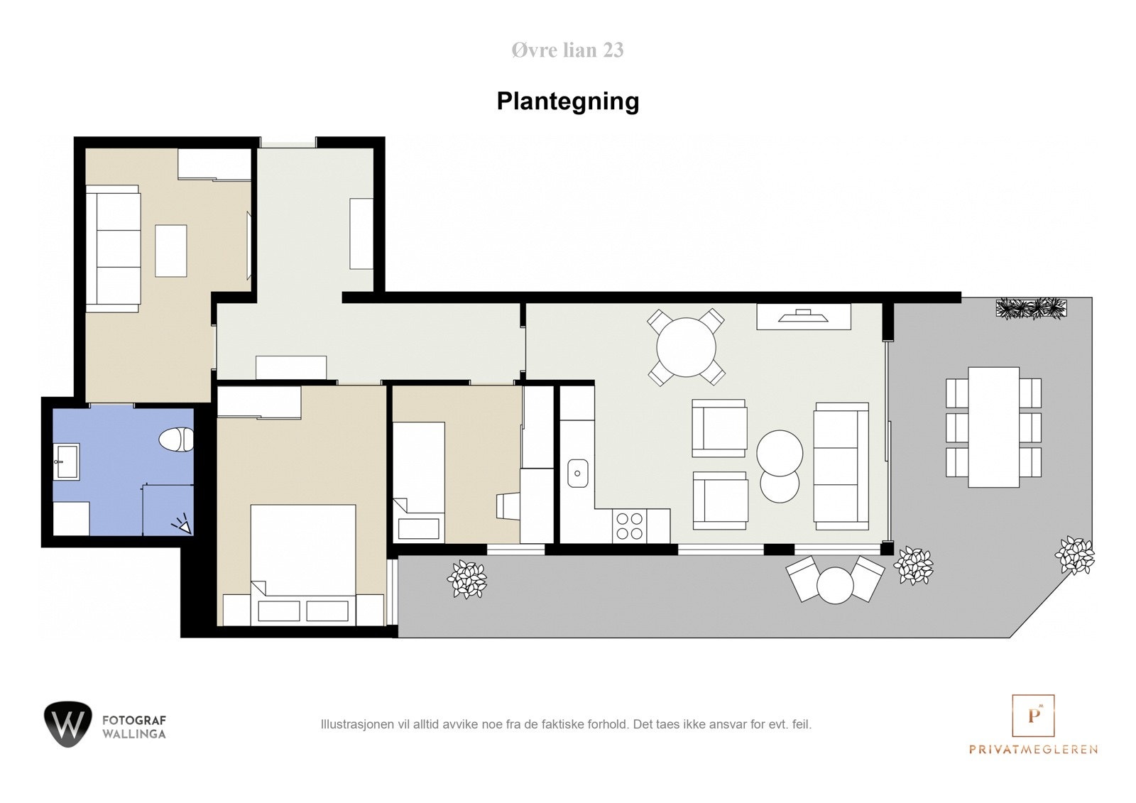 Plantegning. Galleribilde