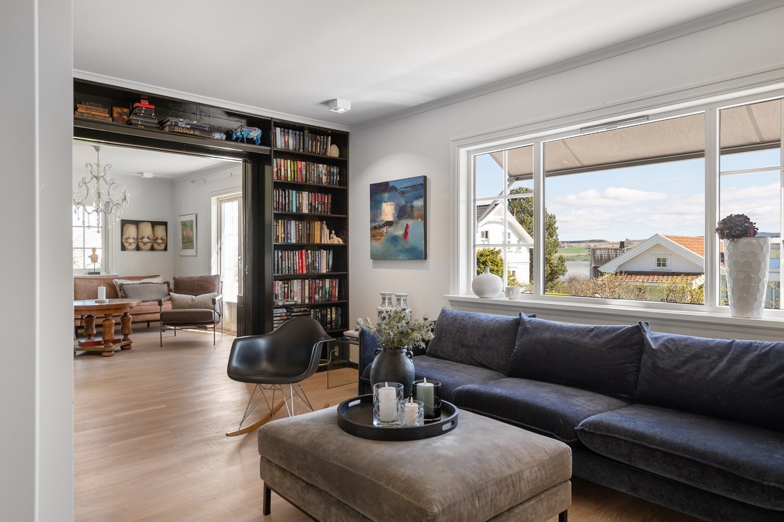 Fin utsikt fra stuen. Galleribilde