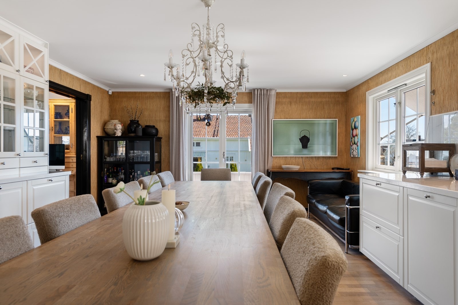 Her kan man nyte et godt måltid. Galleribilde