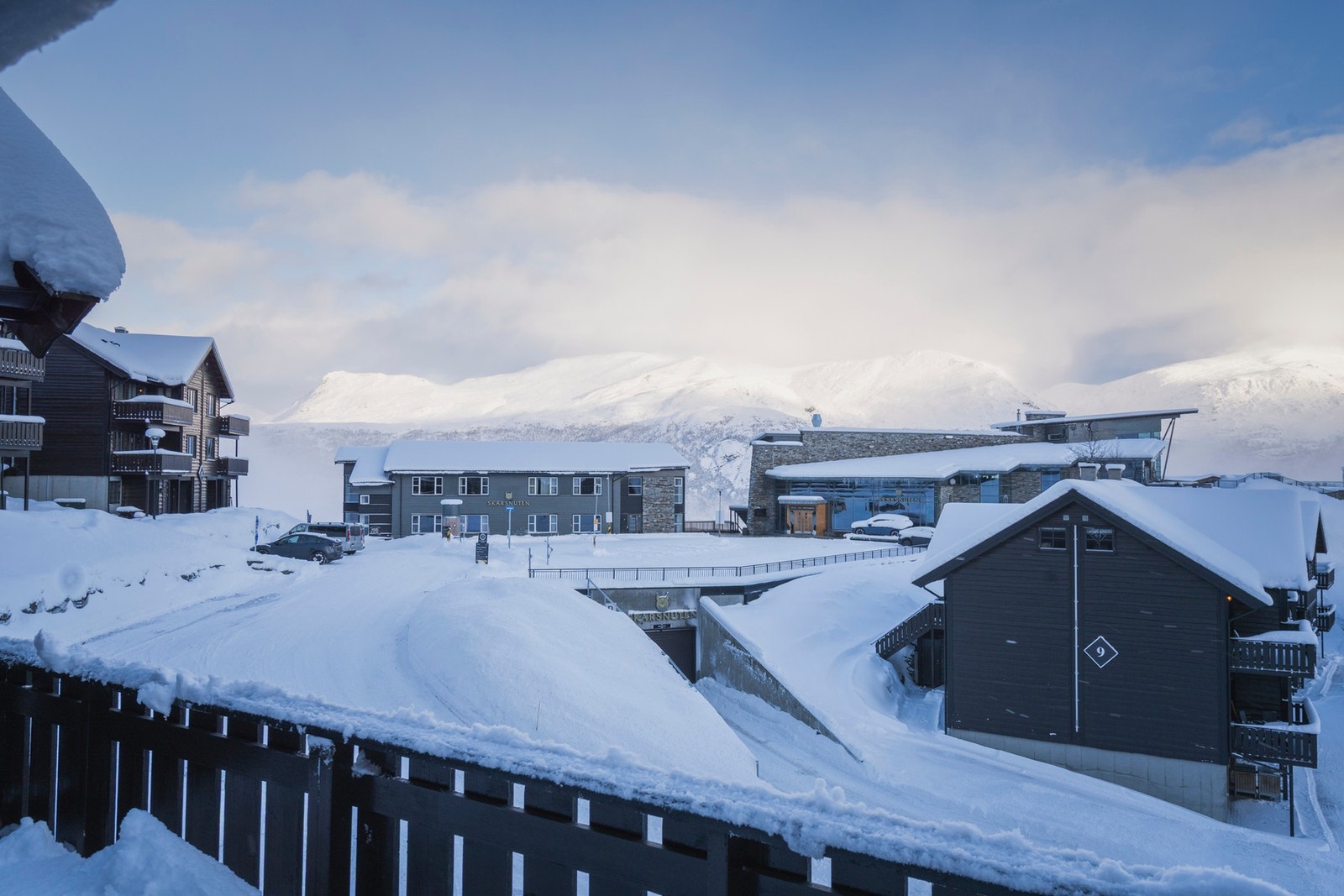 Flott utsikt og kort vei til fantastiske Skarsnuten hotell med spa, treningssenter og restauranter Galleribilde