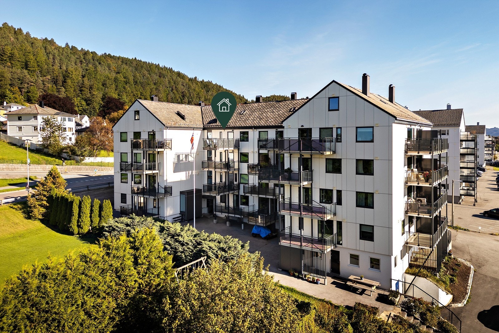 Leilighetens beliggenhet Galleribilde