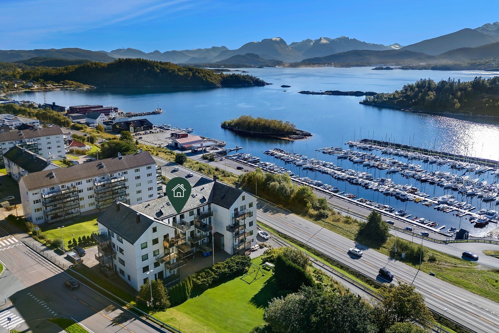 Gangavstand til Volsdalsberga Galleribilde