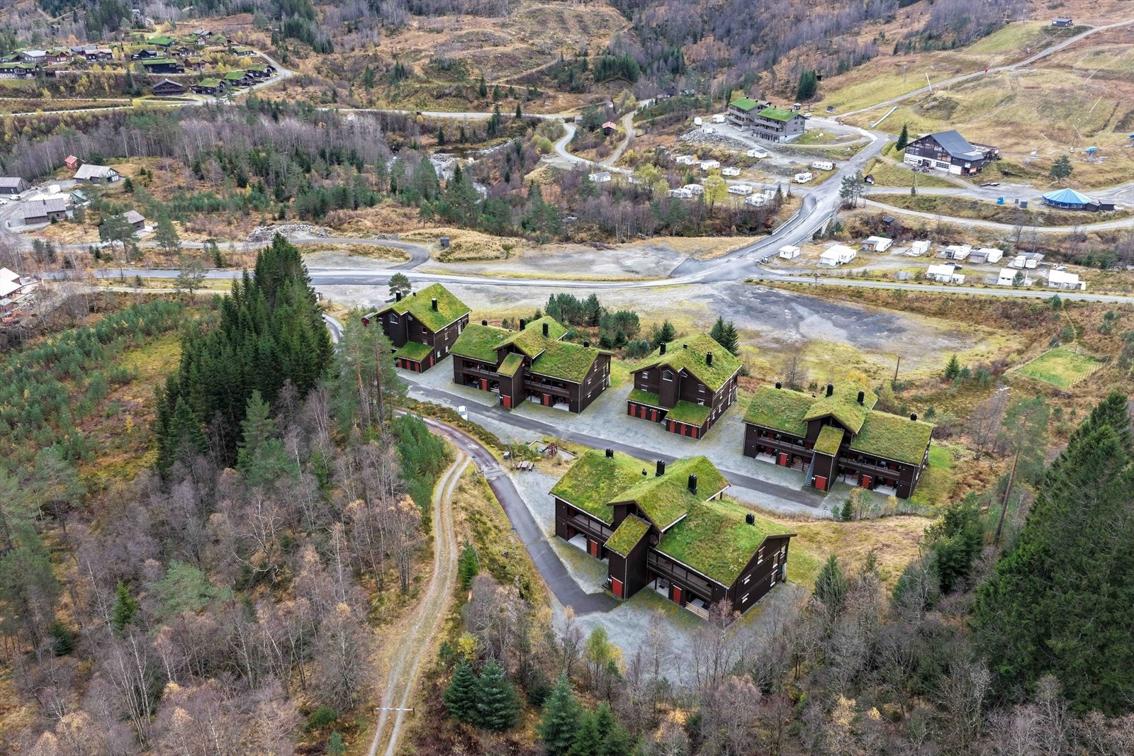 Gangavstand til skitrekket Galleribilde