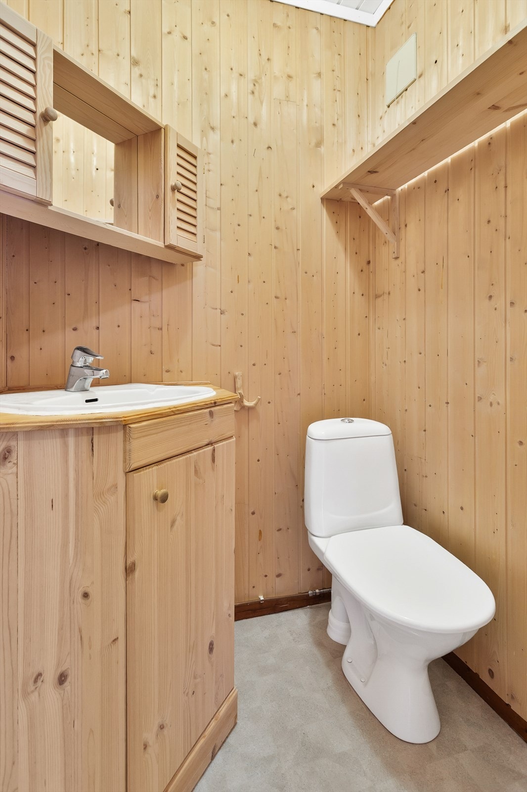 Wc i sokkel Galleribilde