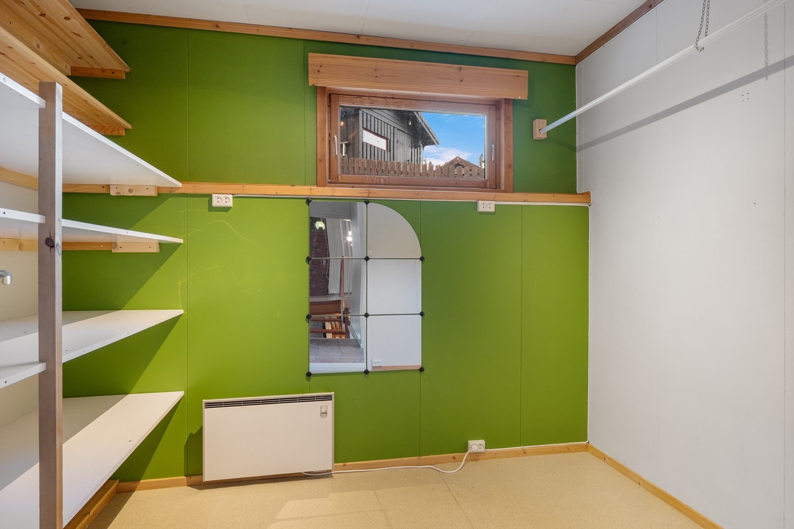 Det er også flere boder i boligen. Her er en av dem. Galleribilde