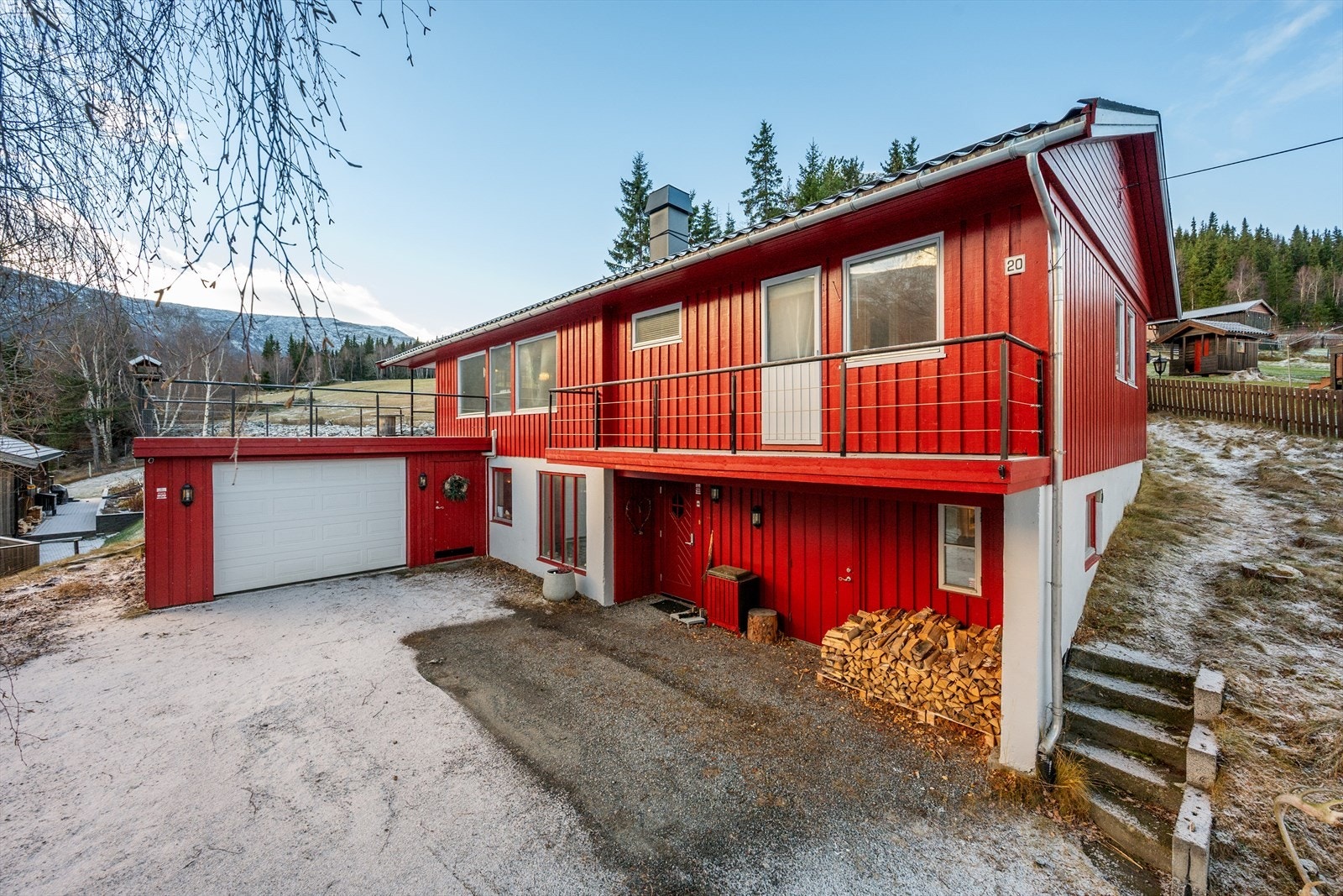 Velkommen til Eggjavegen 20! Foto: Ivar Flagestad. Galleribilde