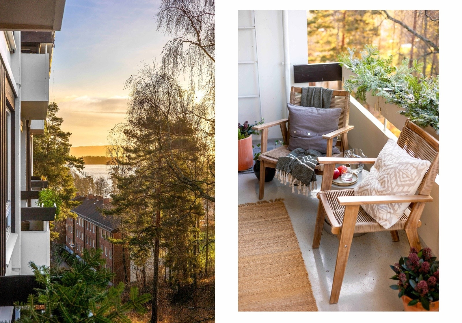 Her har du svært gode solforhold fra tidlig morgen til sen kveld og utsikt til fjorden. Galleribilde