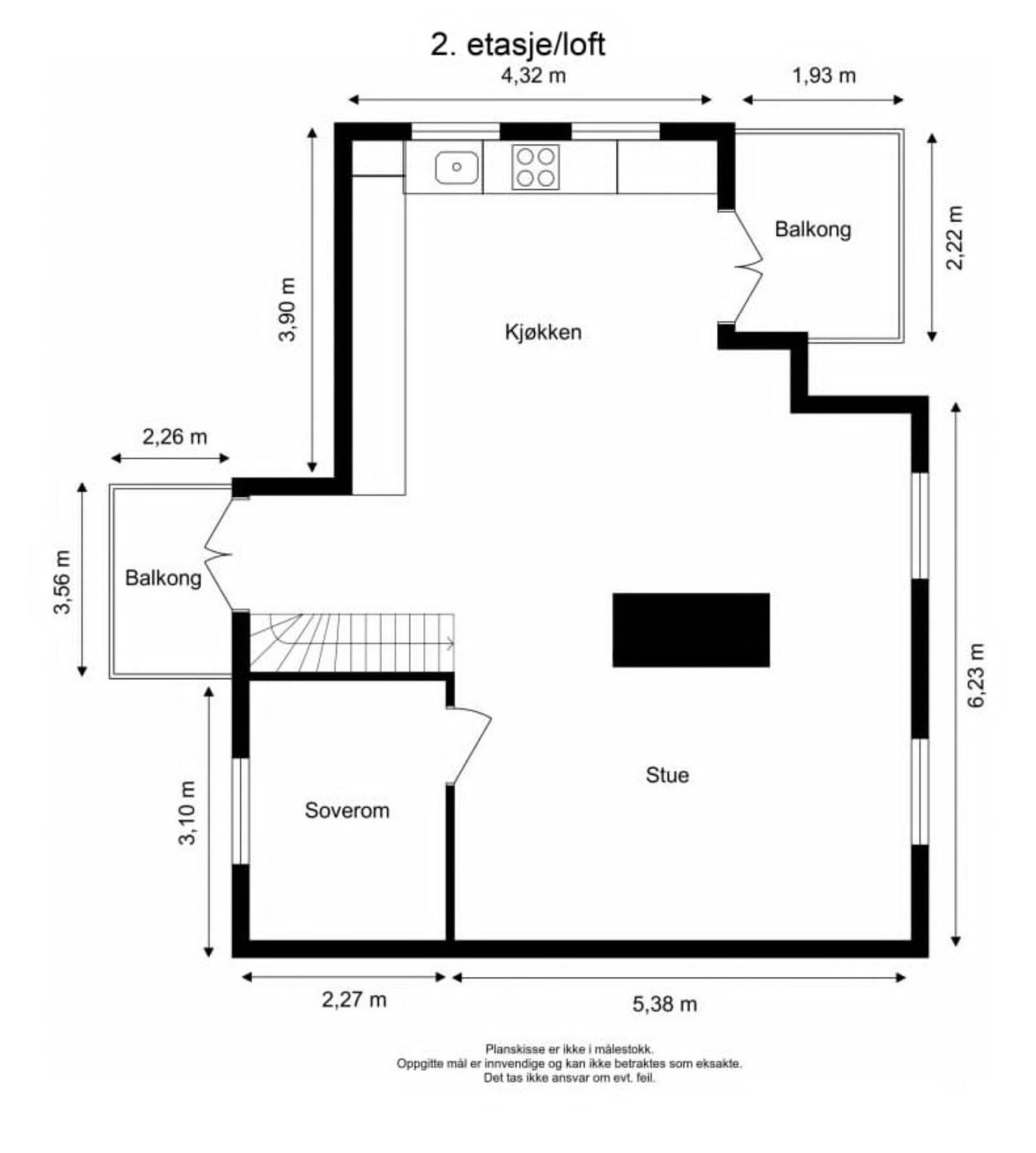Aller først: plantegninger så du får orientert deg litt. Galleribilde