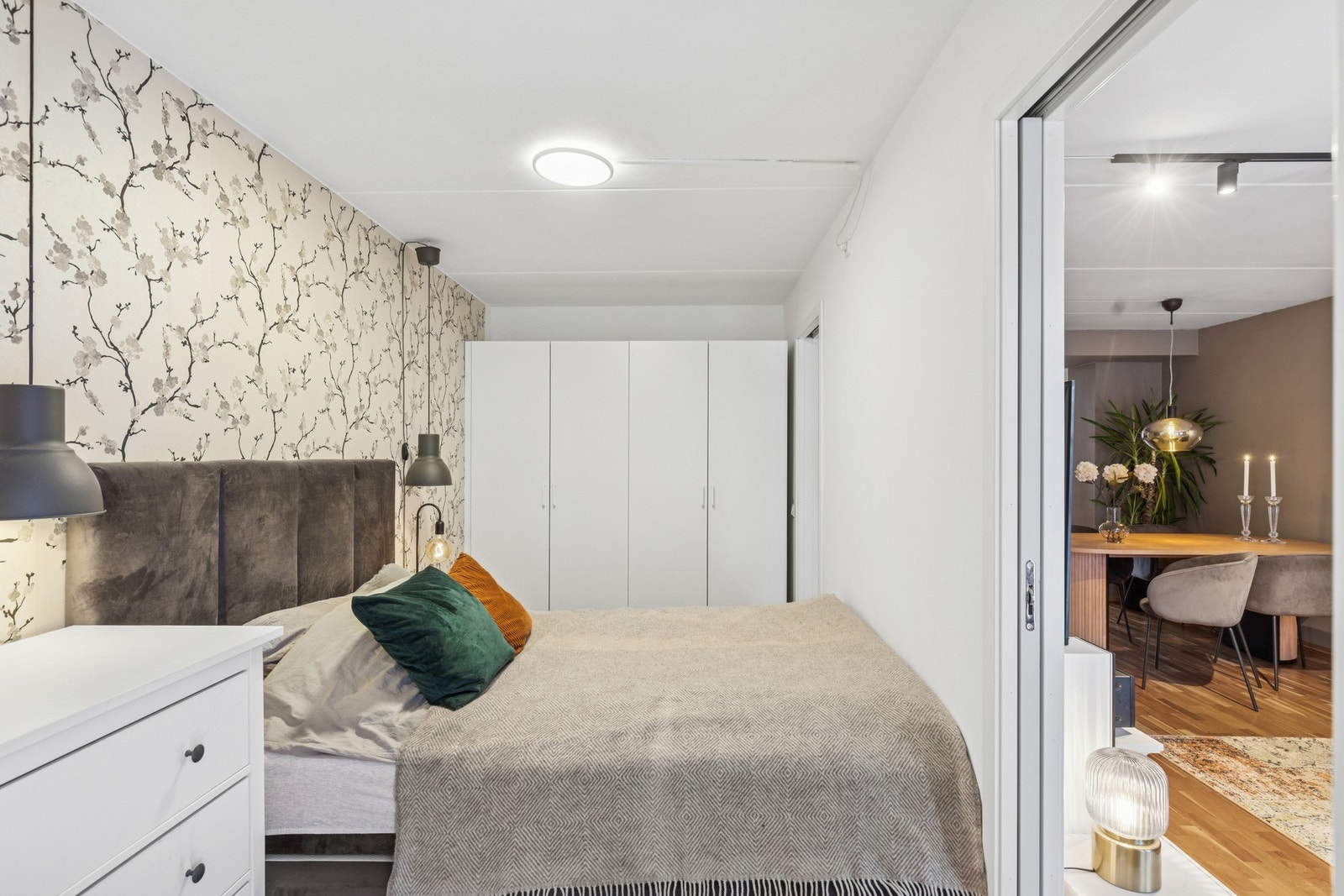 Leiligheten har to soverom av gode størrelser. Galleribilde