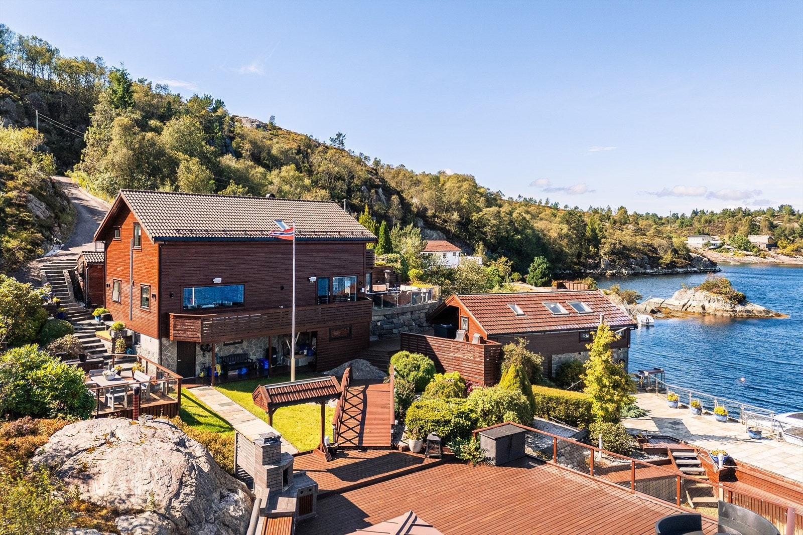 Nydelige uteområder Galleribilde