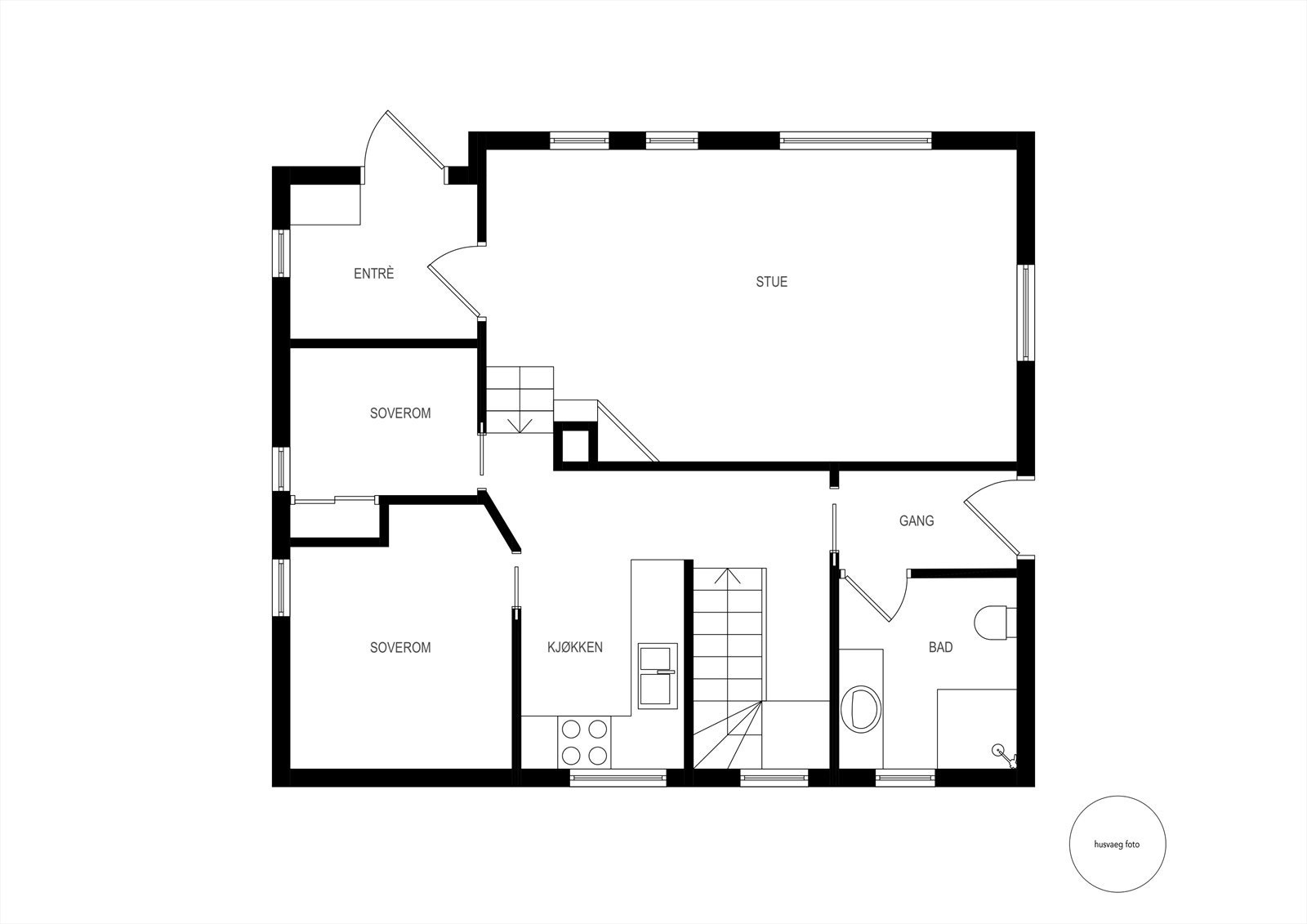 Neseveien 30 HF etg1 2D Galleribilde