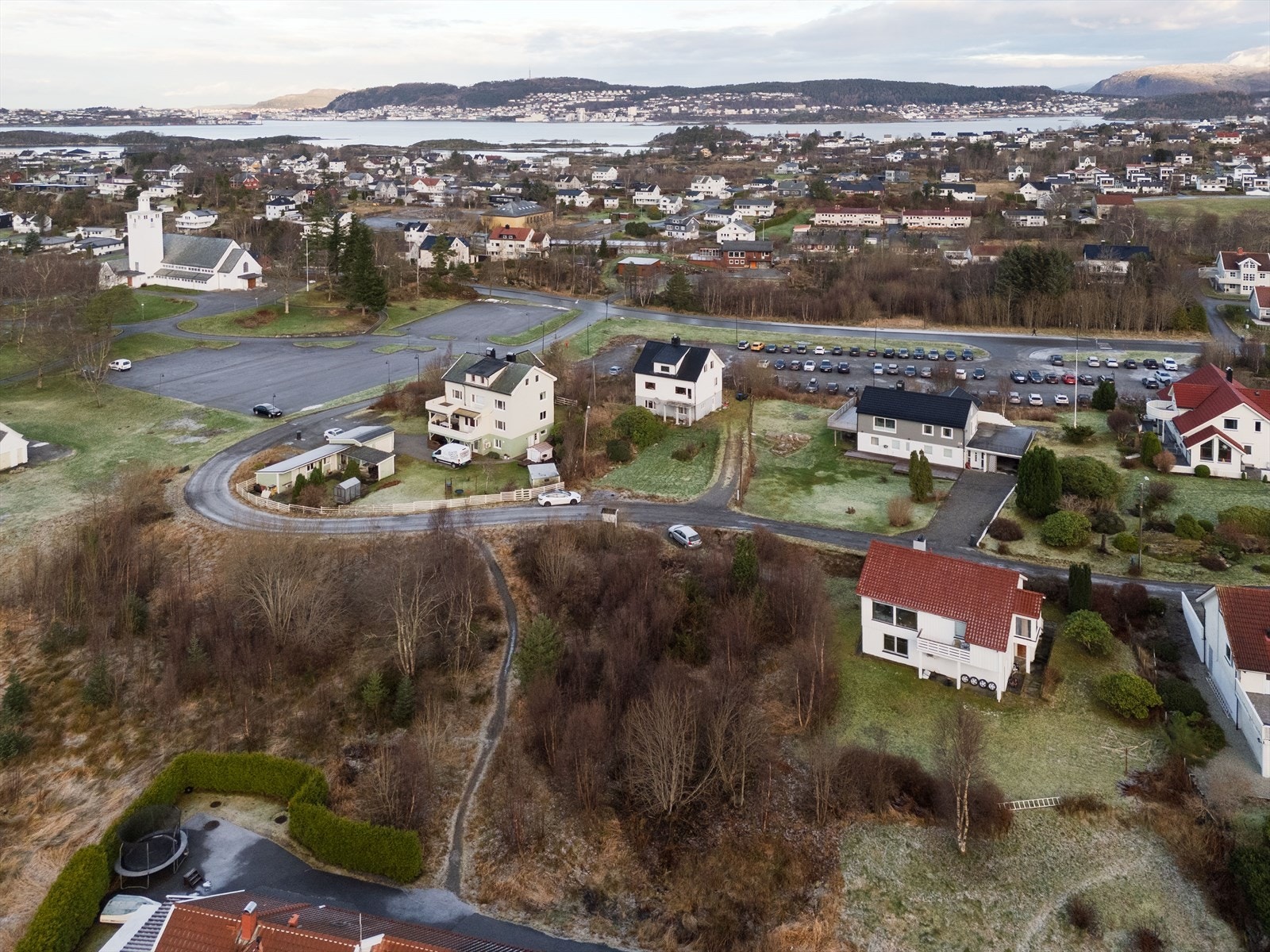 Tomten er regulert til bolig. Galleribilde