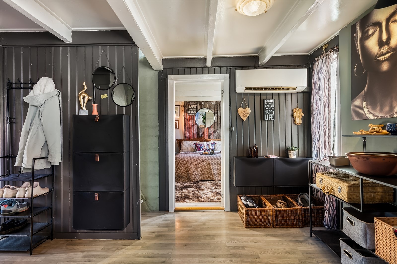 Varmepumpe i gangen. Galleribilde