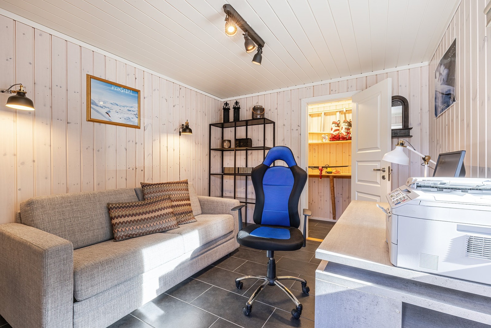Sportsbod som i dag benyttes til kontor. Galleribilde